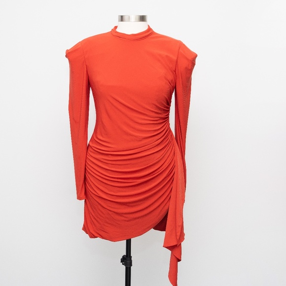 Mac Duggal - Structured Bodycon Minidress - Picture 2 of 14